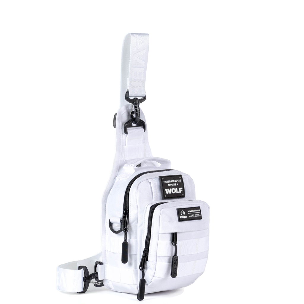 4L Mini Tactical Sling Bag Polar White
