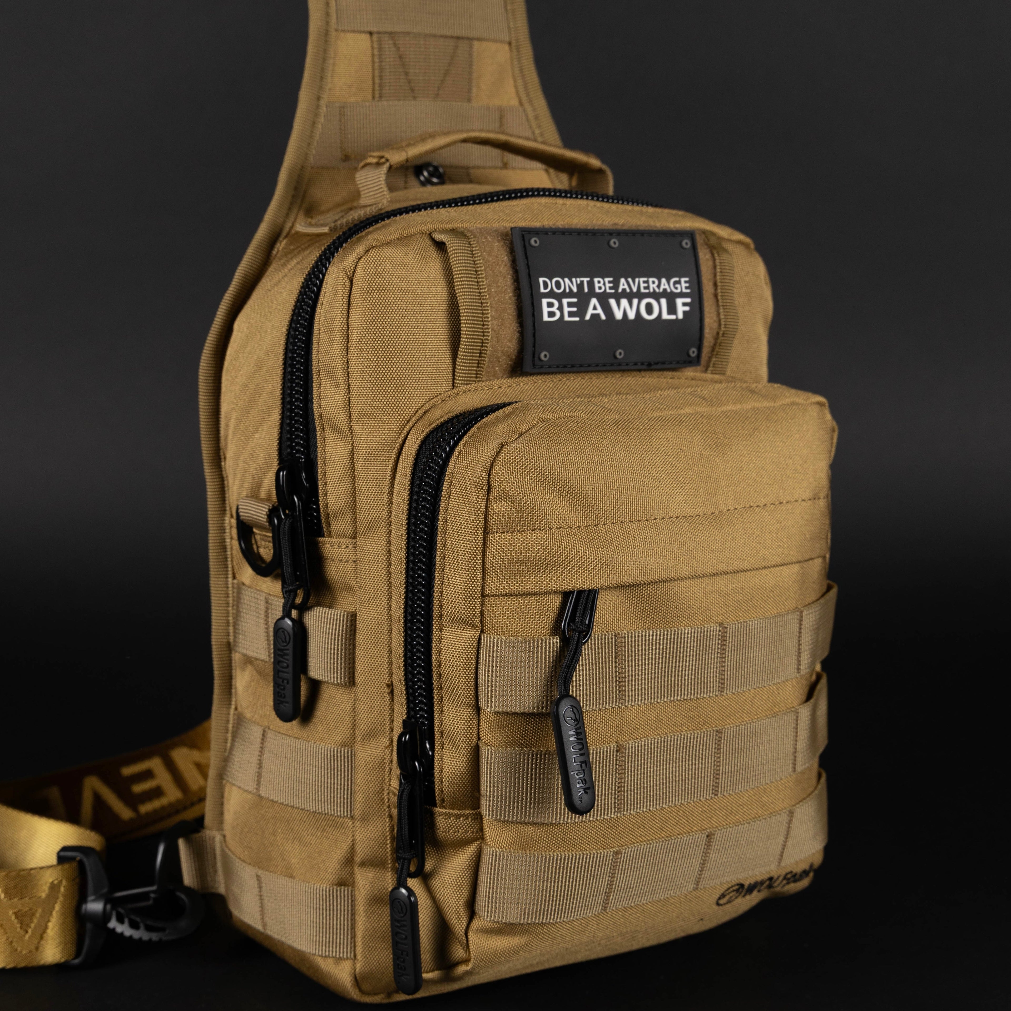 9L Tactical Sling Bag Khaki