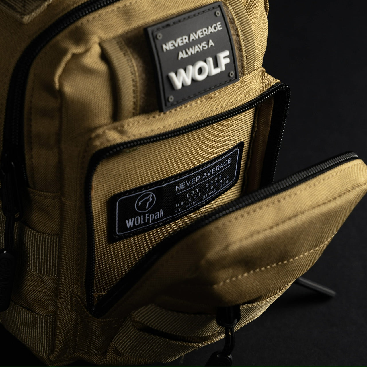 4L Mini Tactical Sling Bag Khaki