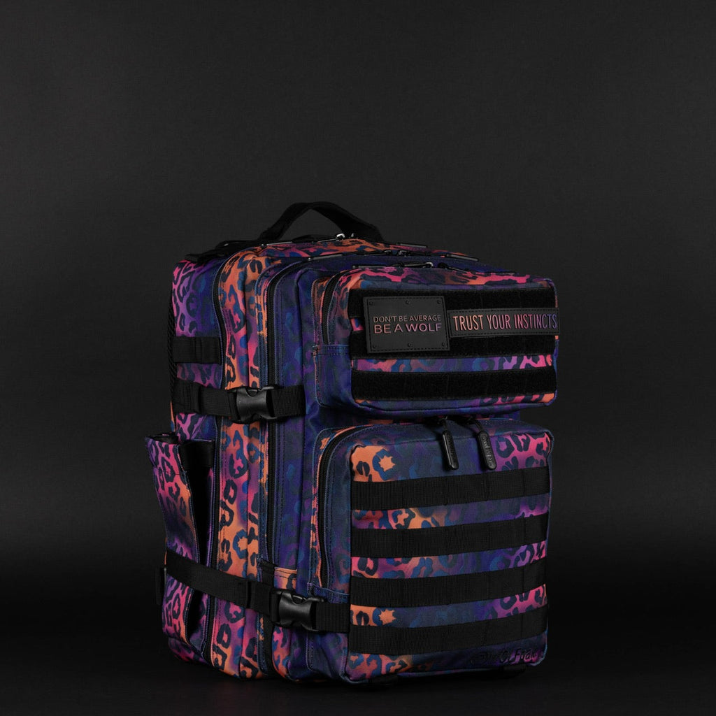 35L Backpack Neon Leopard