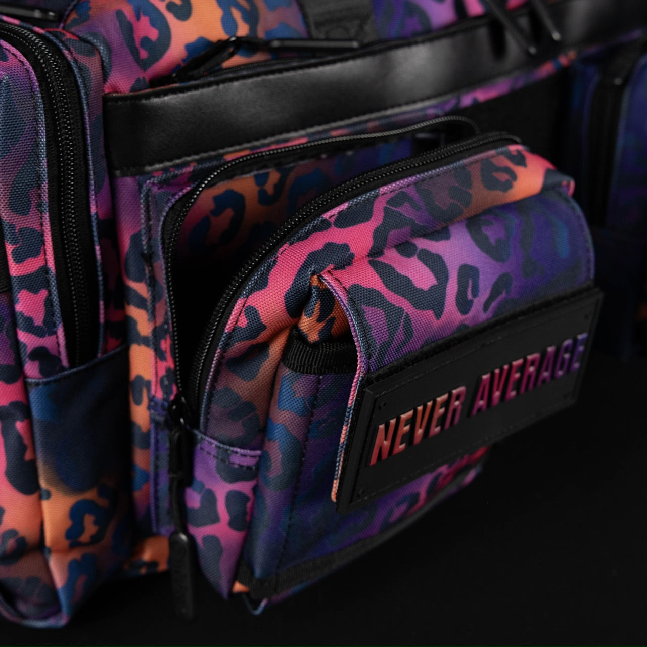 30L Perfect Duffle Bag Neon Leopard