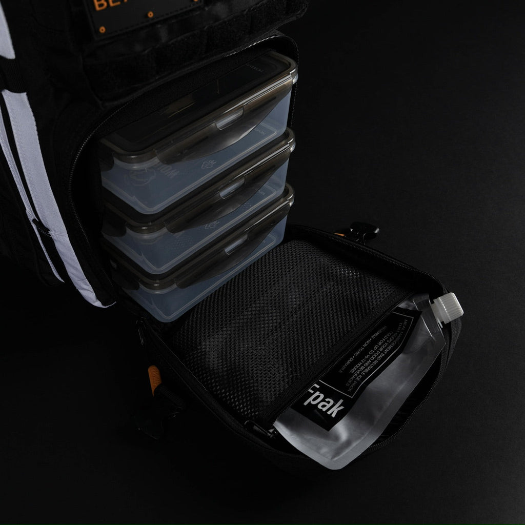 35L Meal Prep Management Backpack Orange Turbo