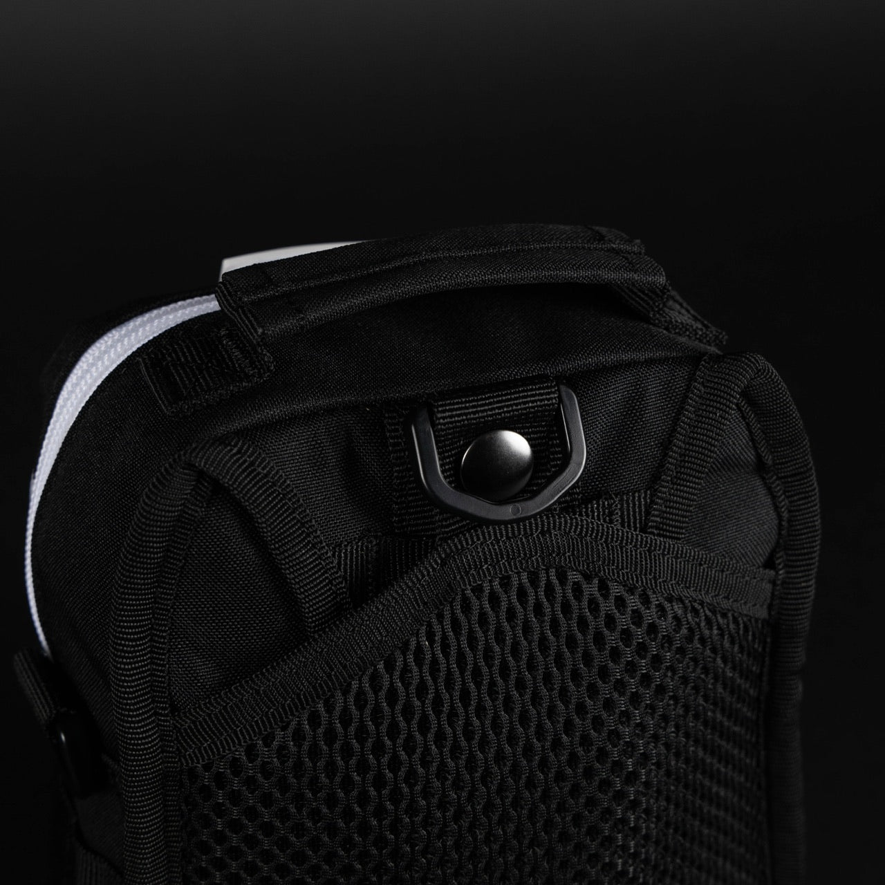 4L Mini Tactical Sling Bag Alpha Black White Accent