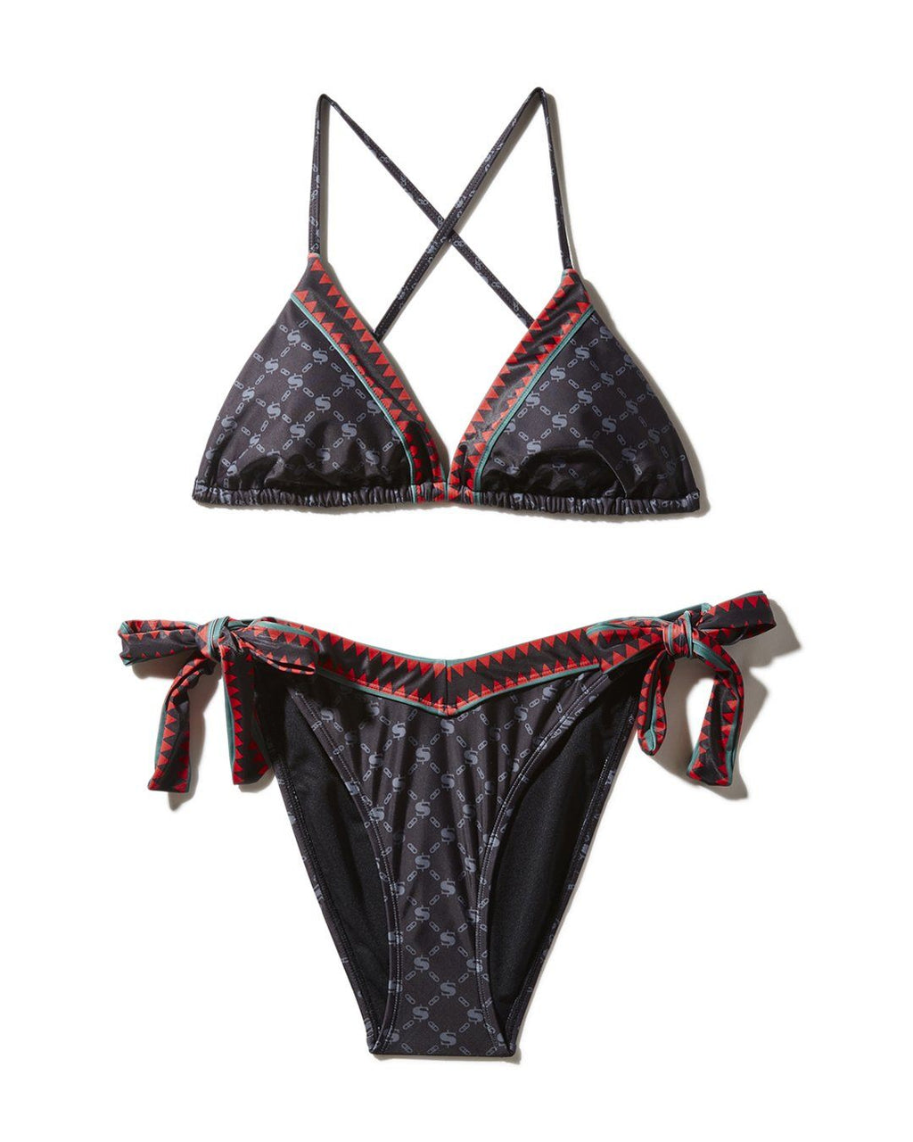 MIDNIGHT MONEY PATTERN BIKINI