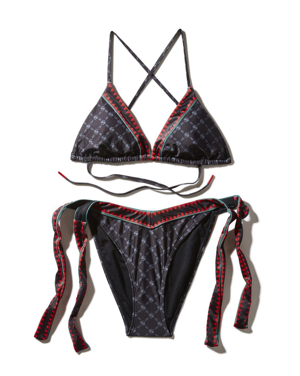 MIDNIGHT MONEY PATTERN BIKINI