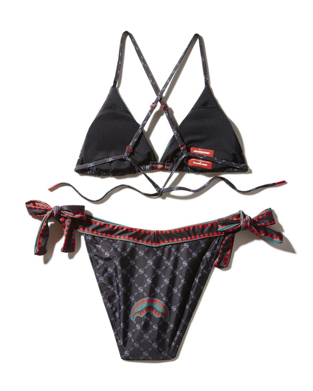 MIDNIGHT MONEY PATTERN BIKINI