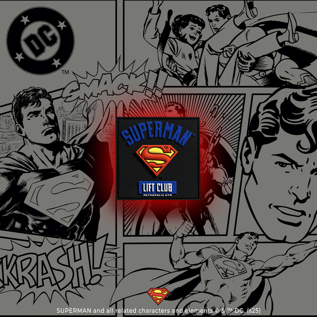 Superman Lift Club Patch