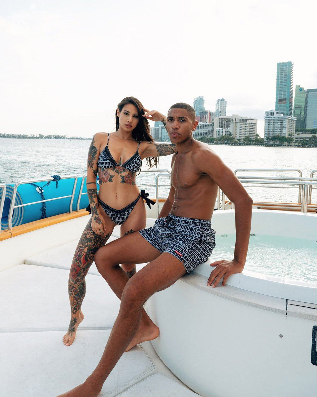 SPRAYGROUND INFINITI SHOTO SWIM TRUNKS