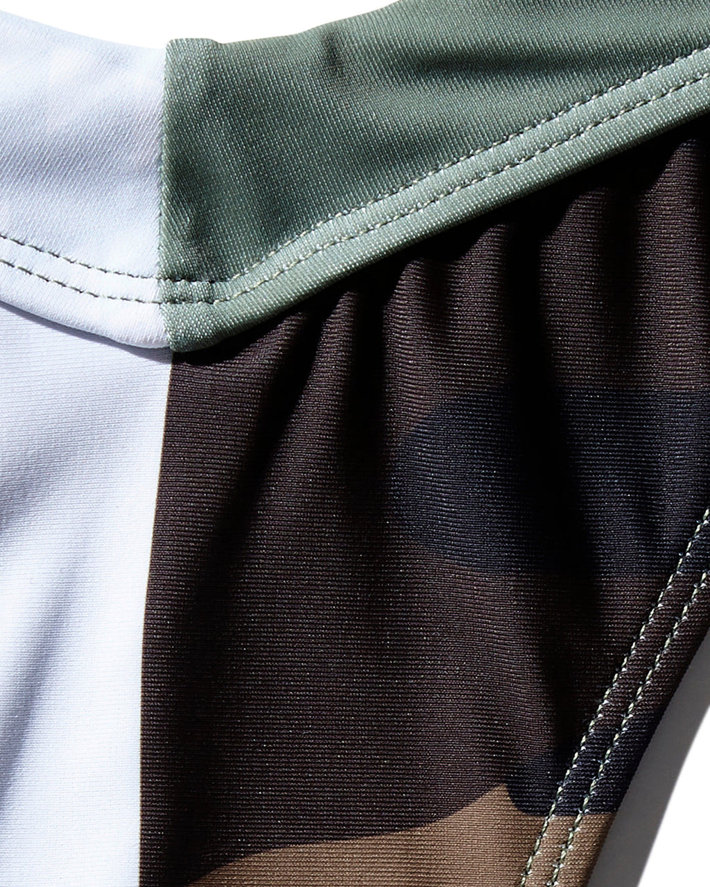 SPLIT BITE CAMO BIKINI