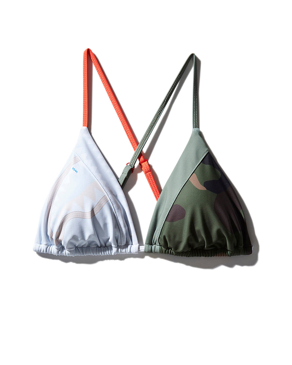 SPLIT BITE CAMO BIKINI