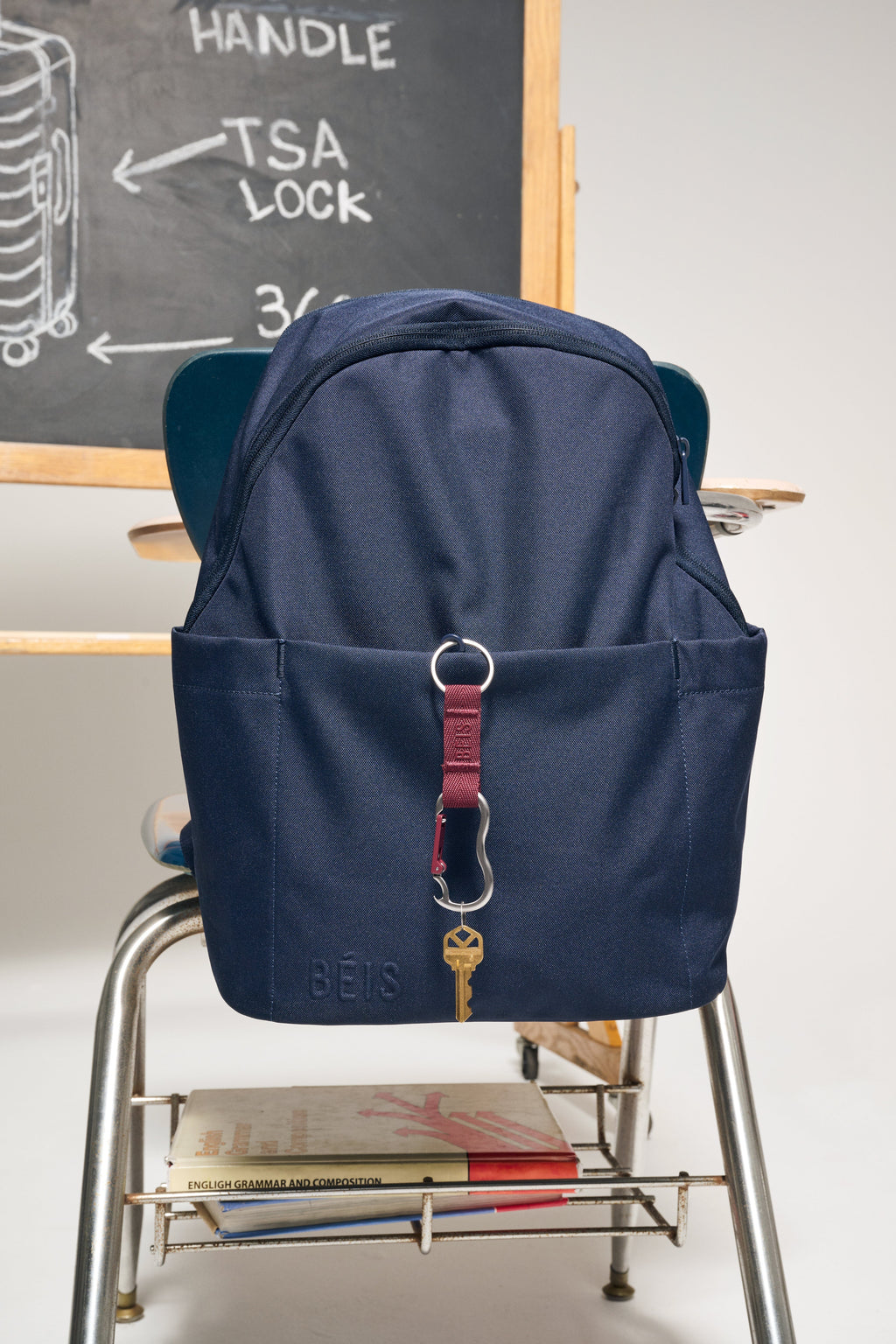 The Carabiner in Burgundy