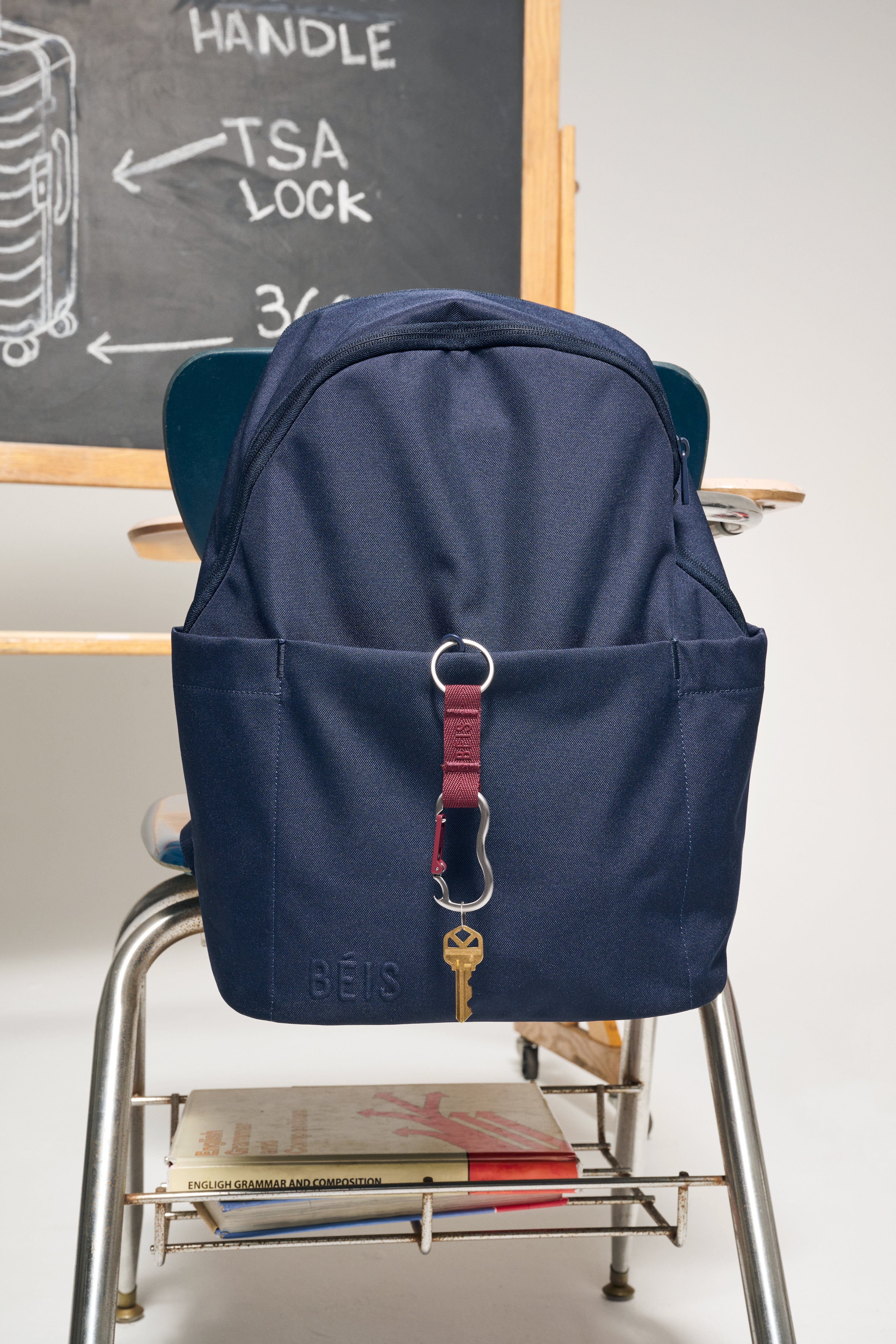 The Carabiner in Burgundy