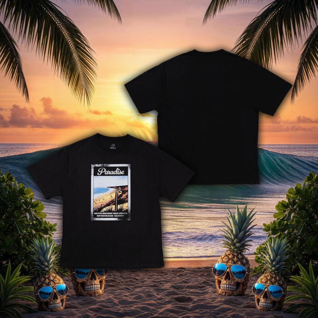 Tropical Rebellion T-Shirt Bundle (S, M & L) Black