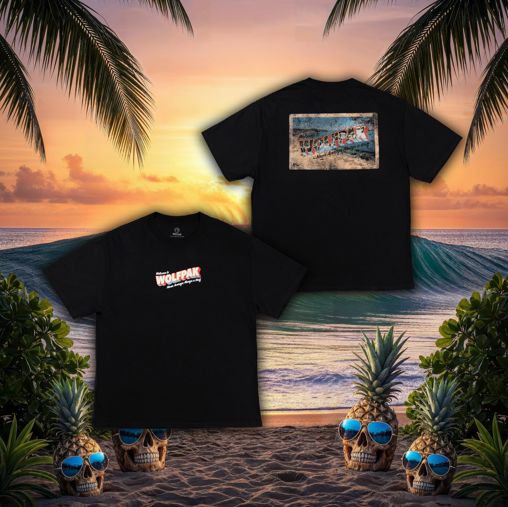 Tropical Rebellion T-Shirt Bundle (S, M & L) Black