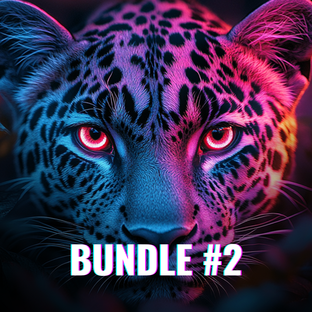Neon Leopard Bundle #2