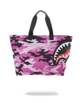 SPLIT CAMO BEACH TOTE