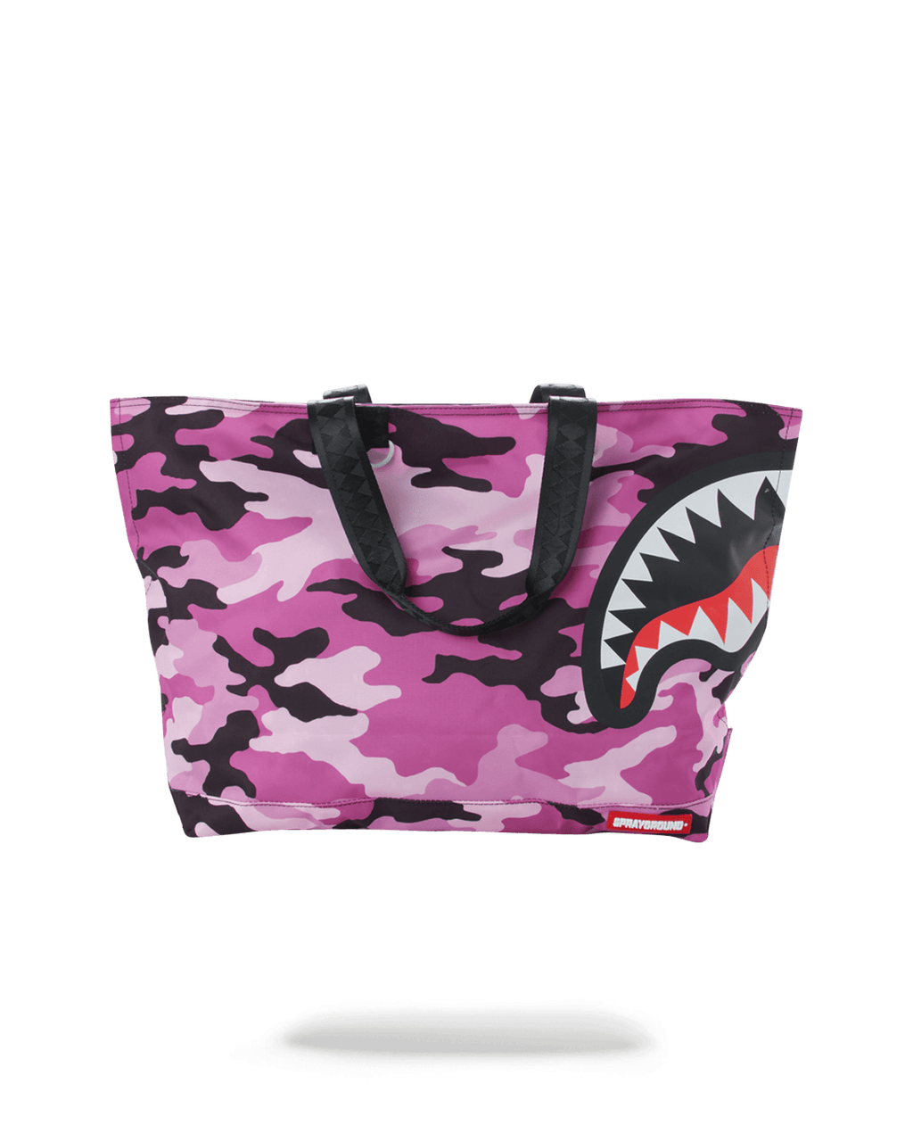 SPLIT CAMO BEACH TOTE