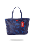 SHARK CHECK (BLUE) TOTE