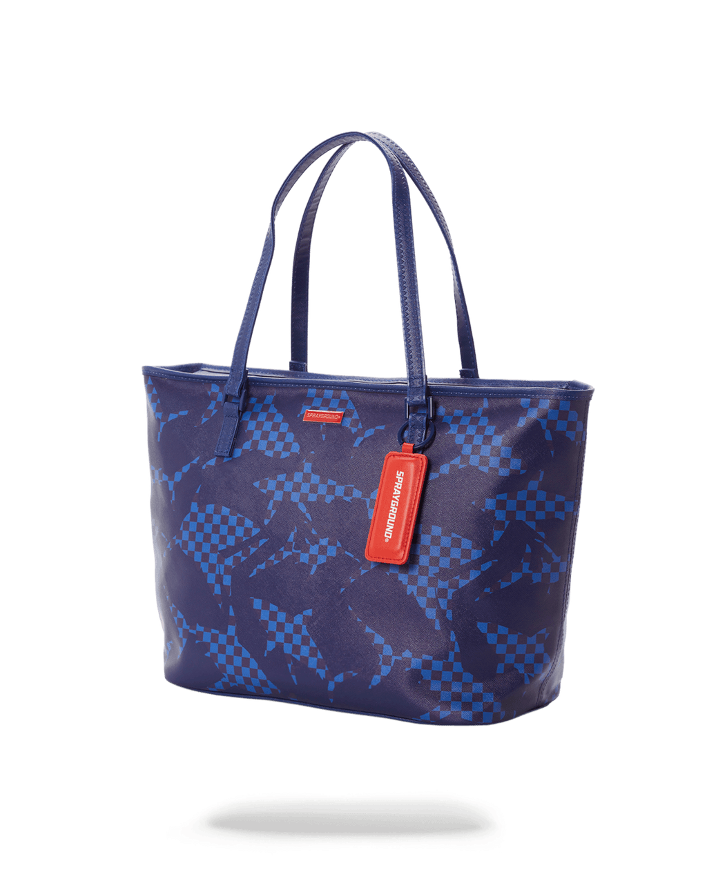 SHARK CHECK (BLUE) TOTE