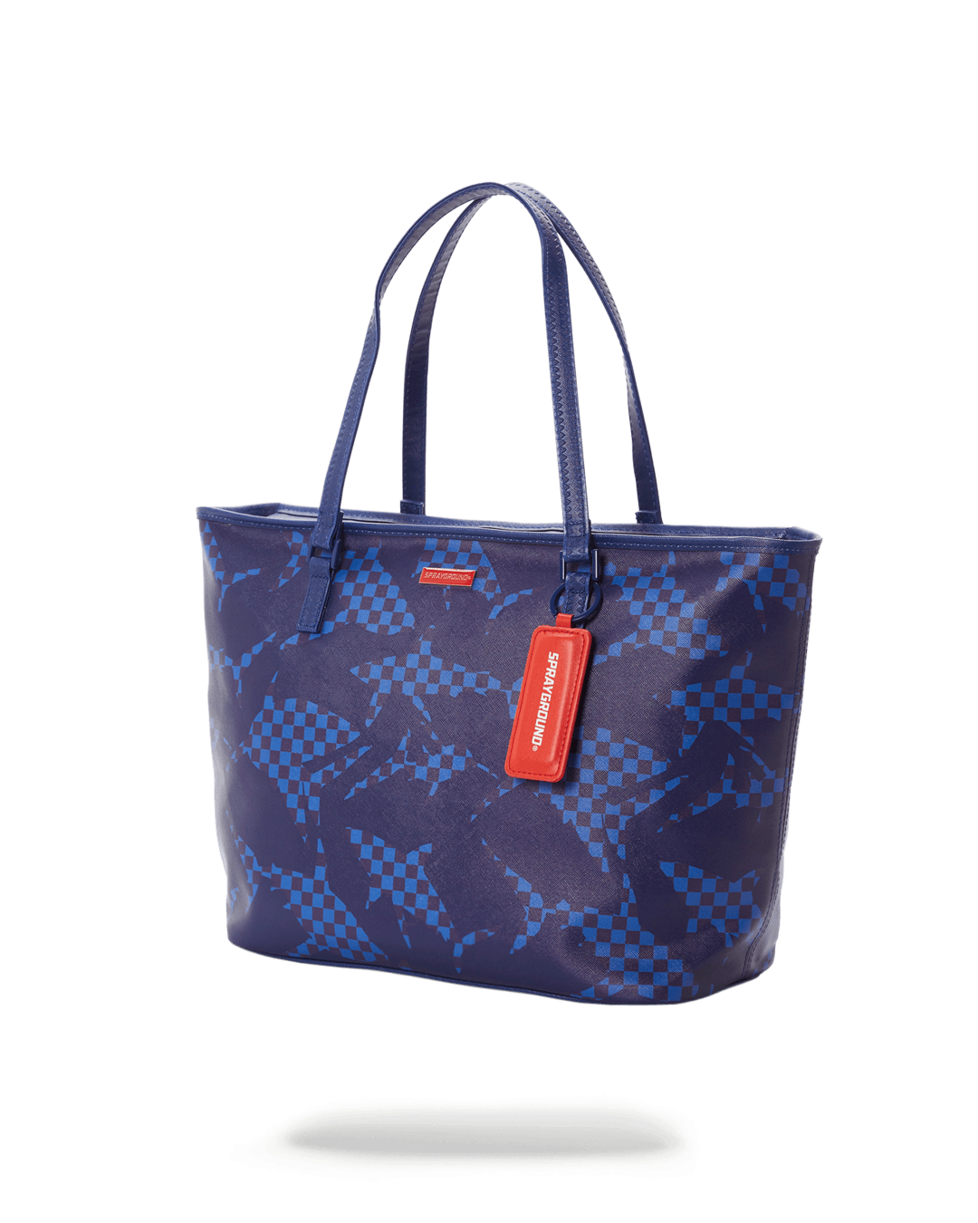 SHARK CHECK (BLUE) TOTE