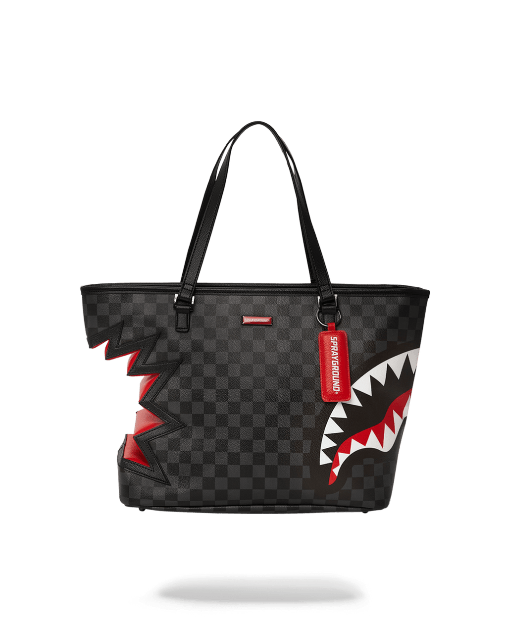 SHARK BITE SHARKS IN PARIS GRAY TOTE