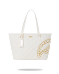 RIVIERA LE BLANC GOLD CHAIN SHARK TOTE
