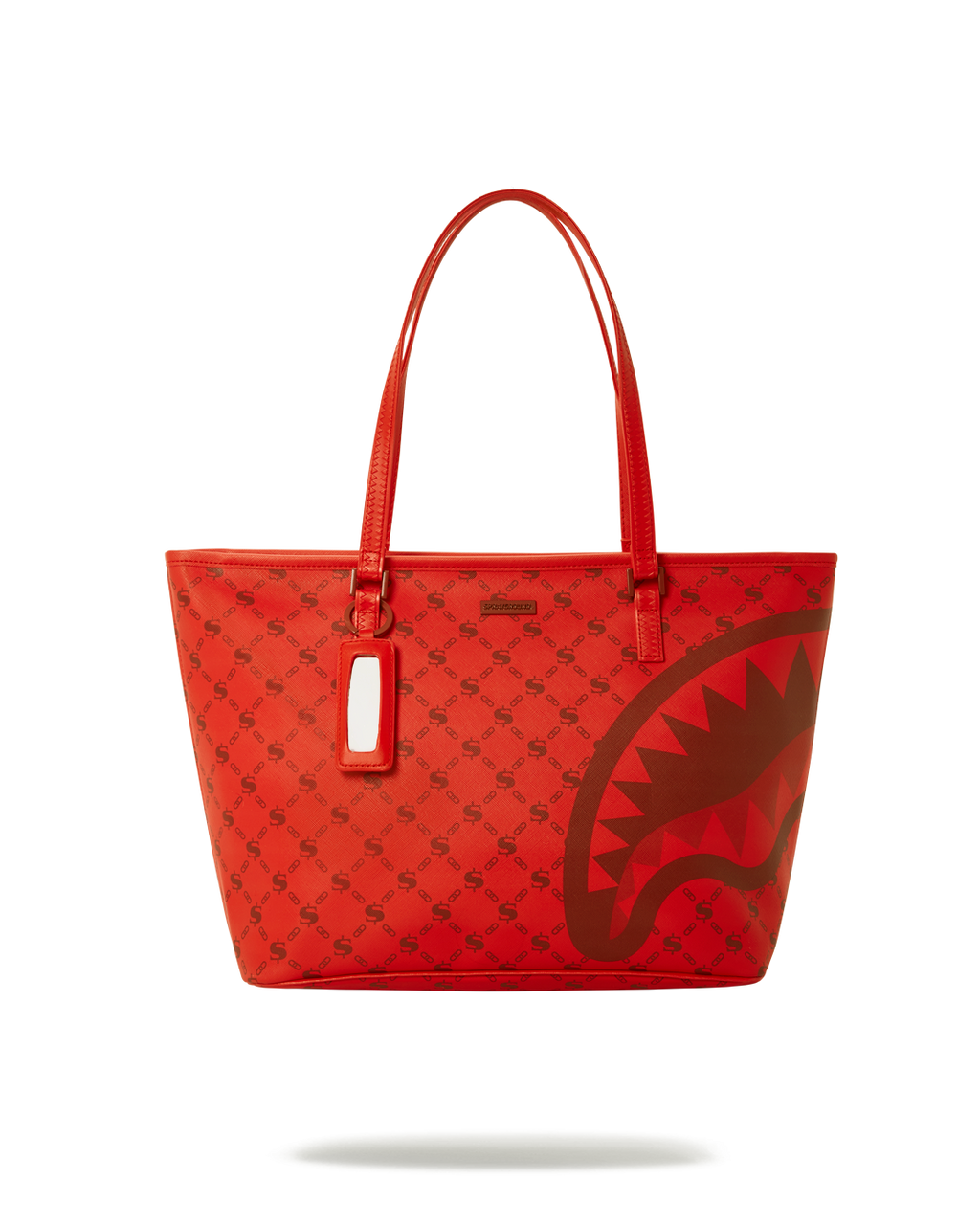 MONEY PATTERN BRICK TOTE