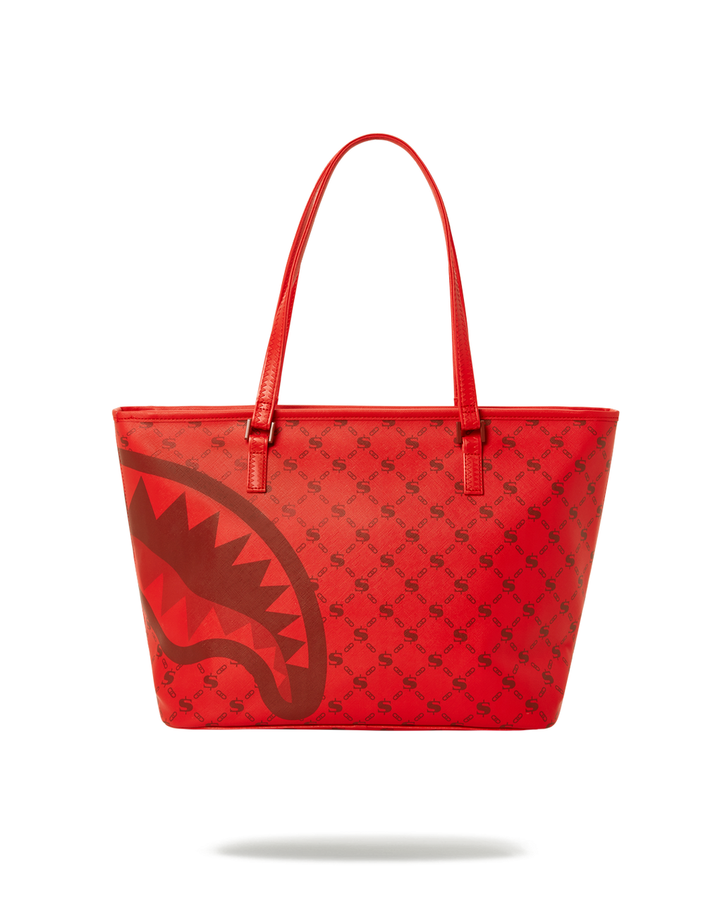 MONEY PATTERN BRICK TOTE
