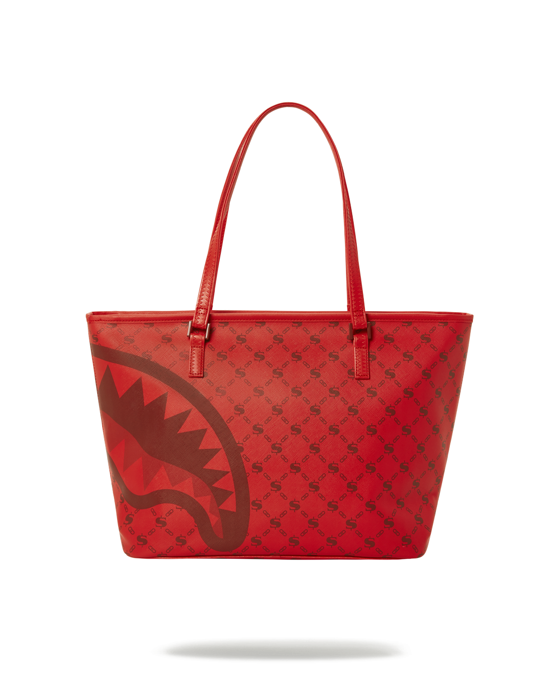 MONEY PATTERN BRICK TOTE