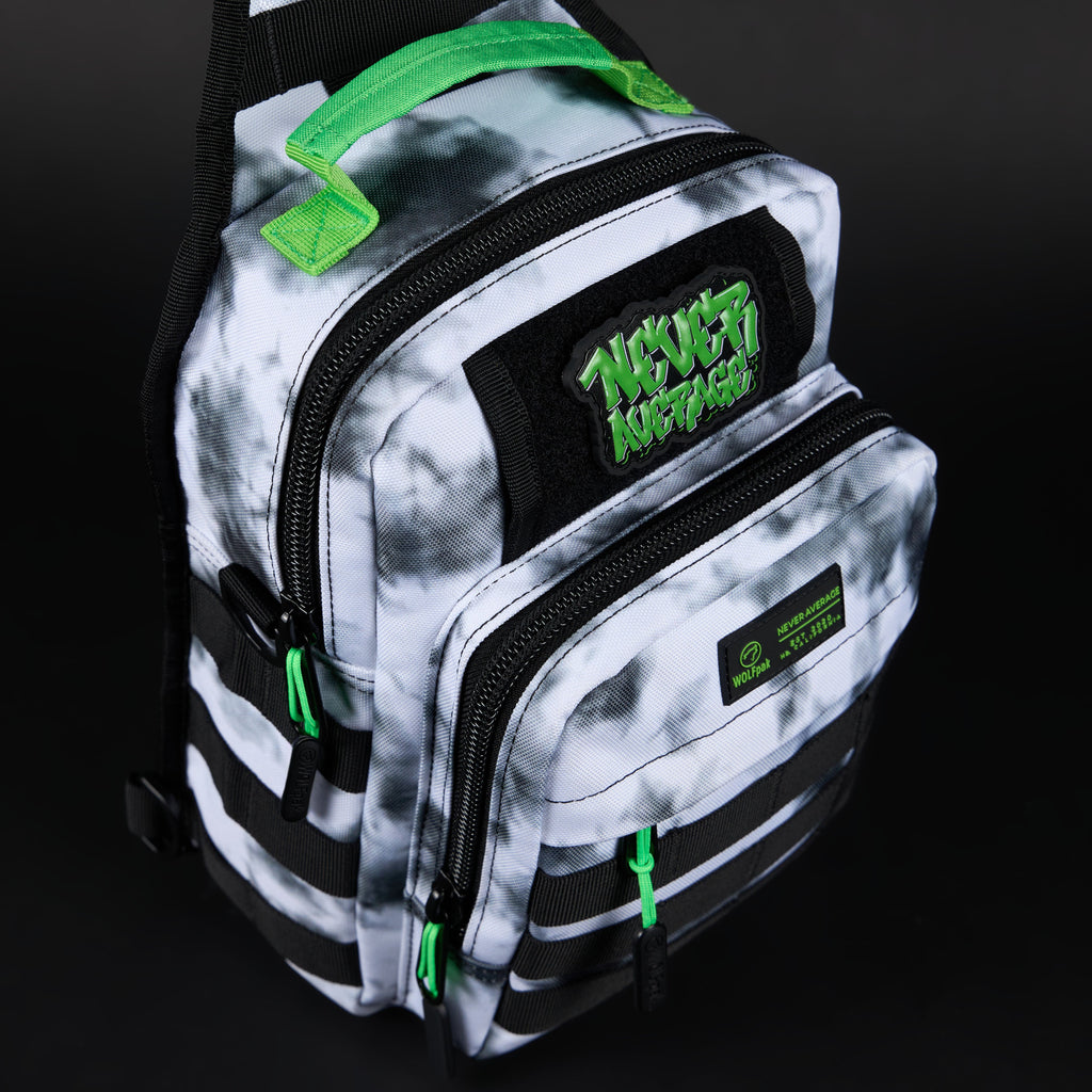 9L Tactical Sling Bag Graffiti Green