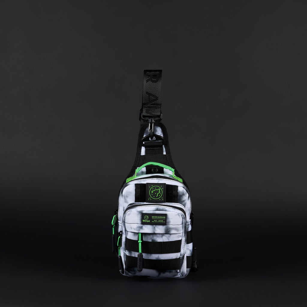 4L Mini Tactical Sling Bag Graffiti Green