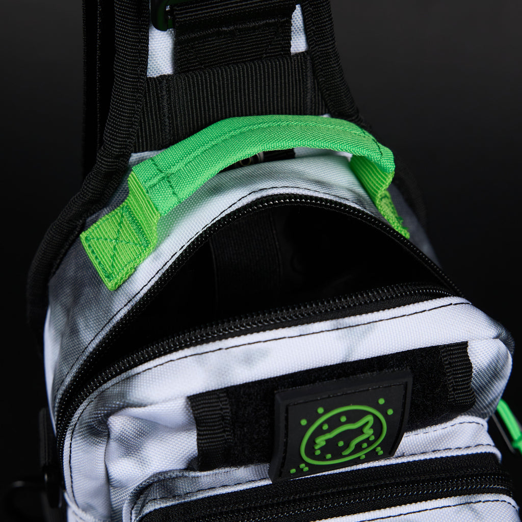 4L Mini Tactical Sling Bag Graffiti Green