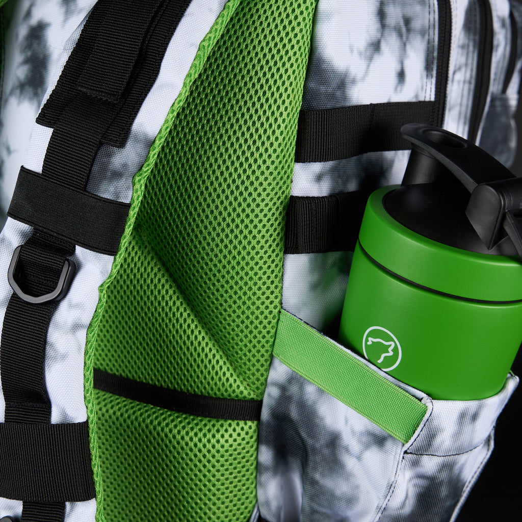 35L Backpack Graffiti Green