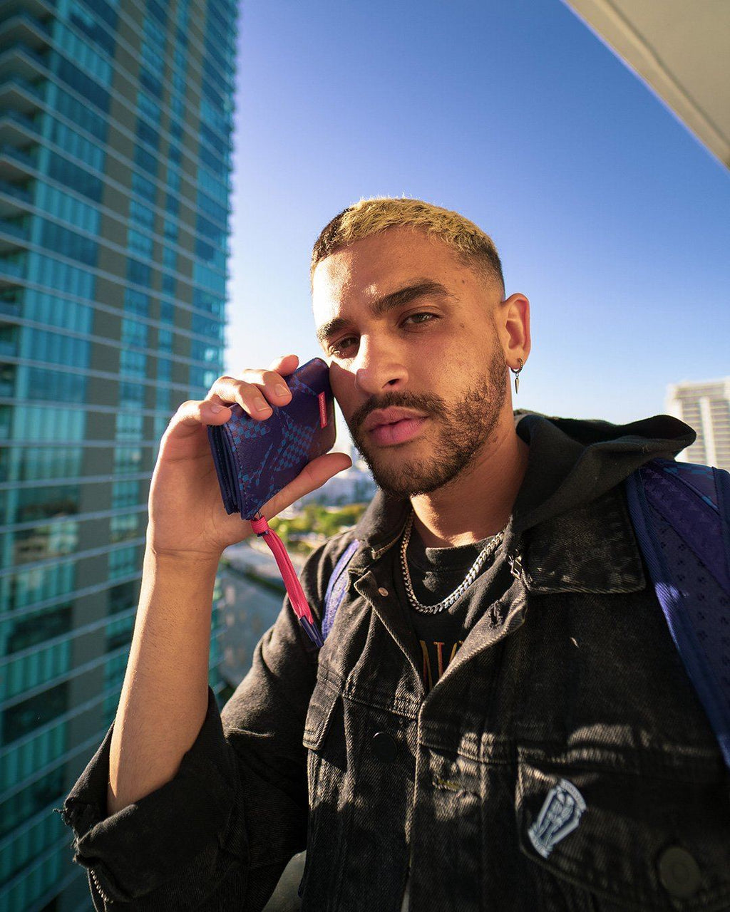 SHARK CHECK (BLUE) WALLET