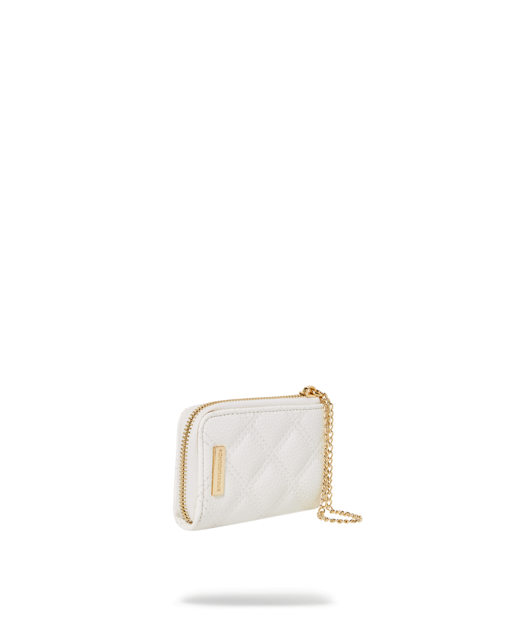 RIVIERA LE BLANC GOLD CHAIN SHARK WALLET
