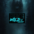 Fierce Aqua Wild At Heart Patch