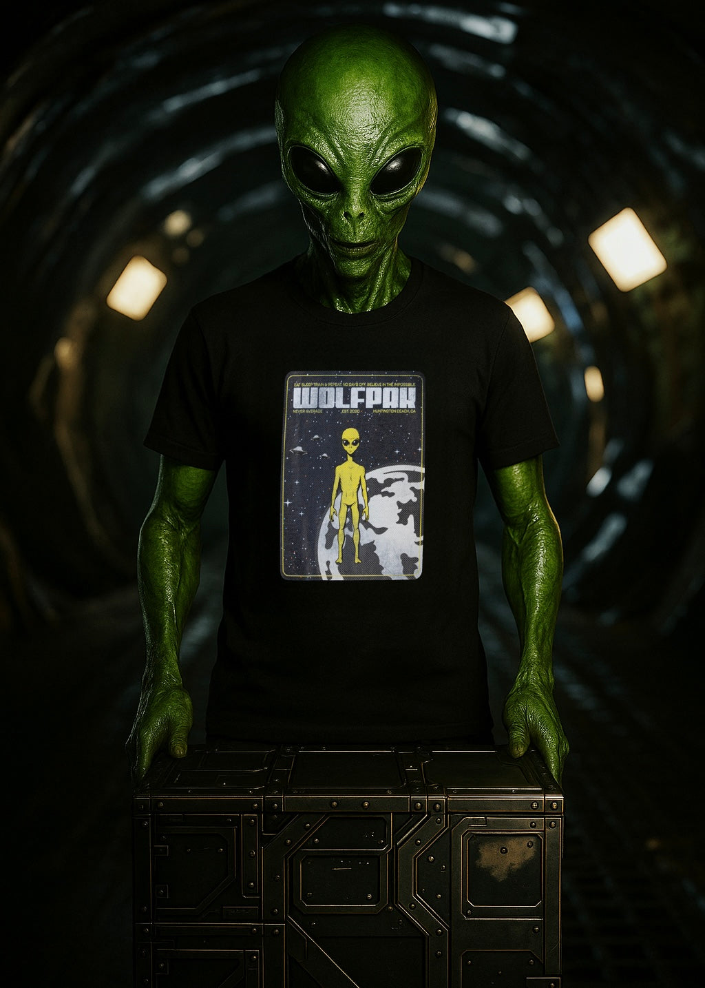 Area 51 Encounter Graphic T-Shirt