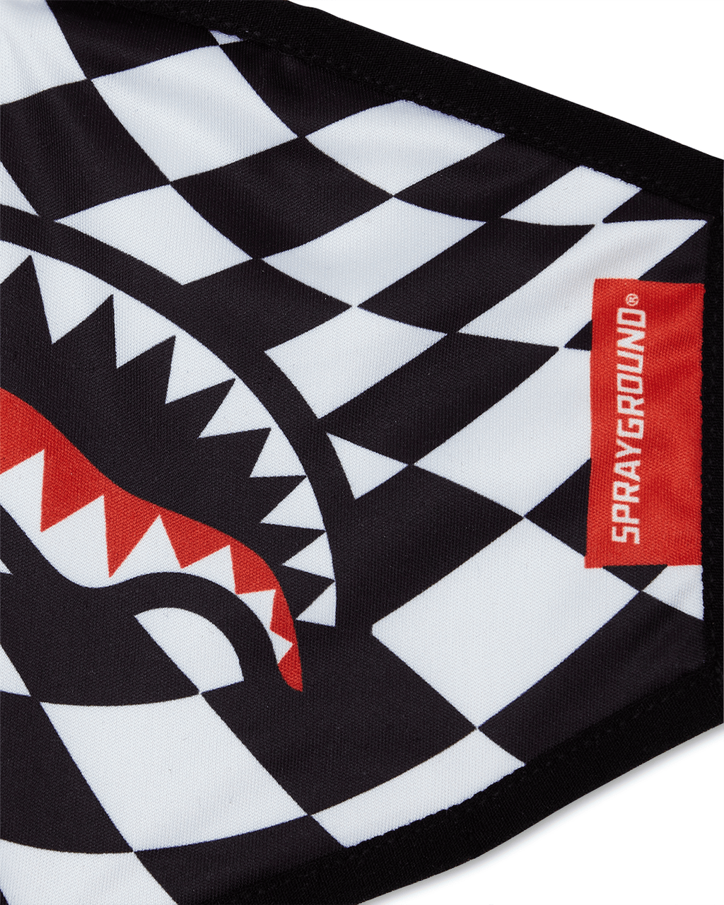 TRIPPY CHECK FACE MASK