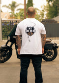 Ride or Die Arctic White Graphic T-Shirt