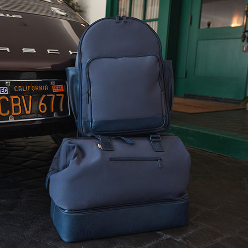 The Travel Backpack in Navy