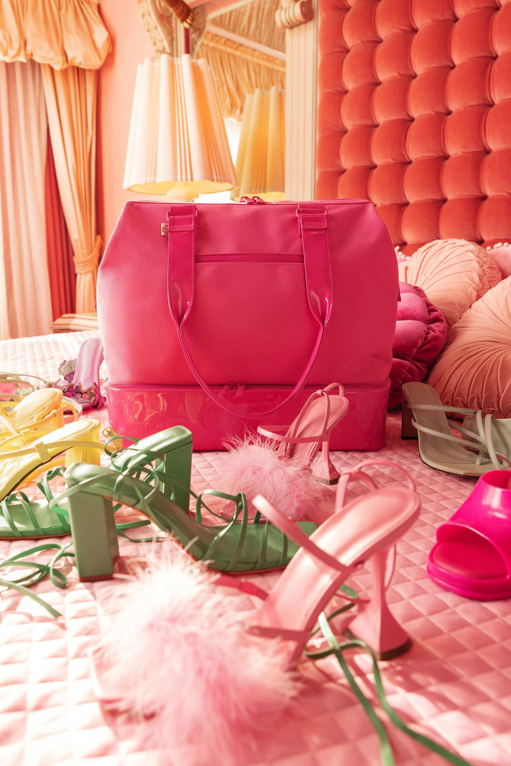The Mini Weekender in Barbie™ Pink