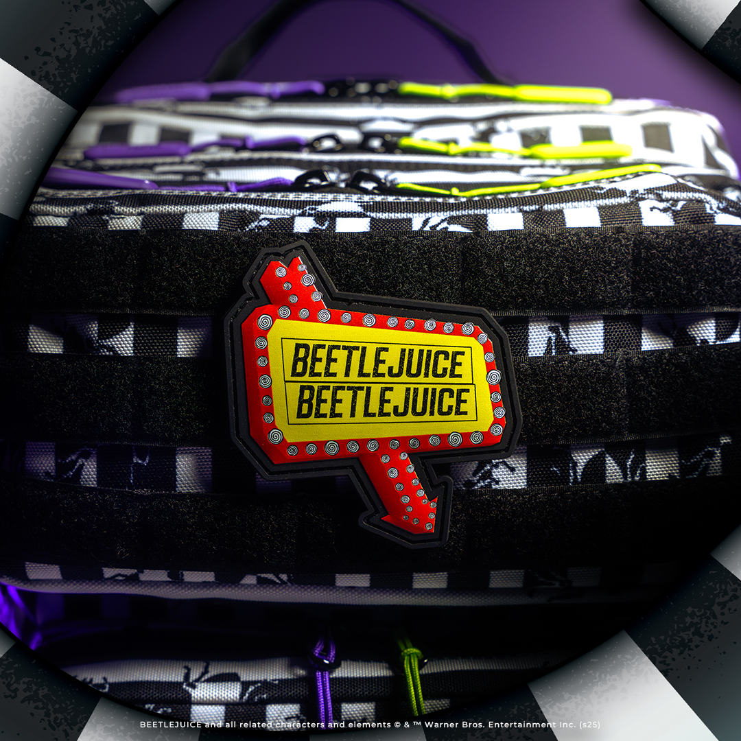 Beetlejuice Sign Patch