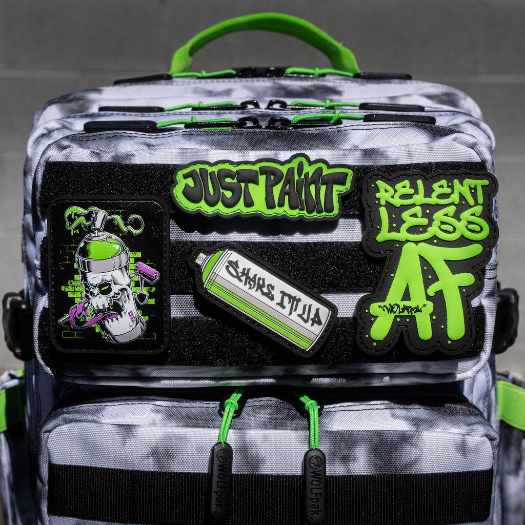 Graffiti Green Patch Bundle #2