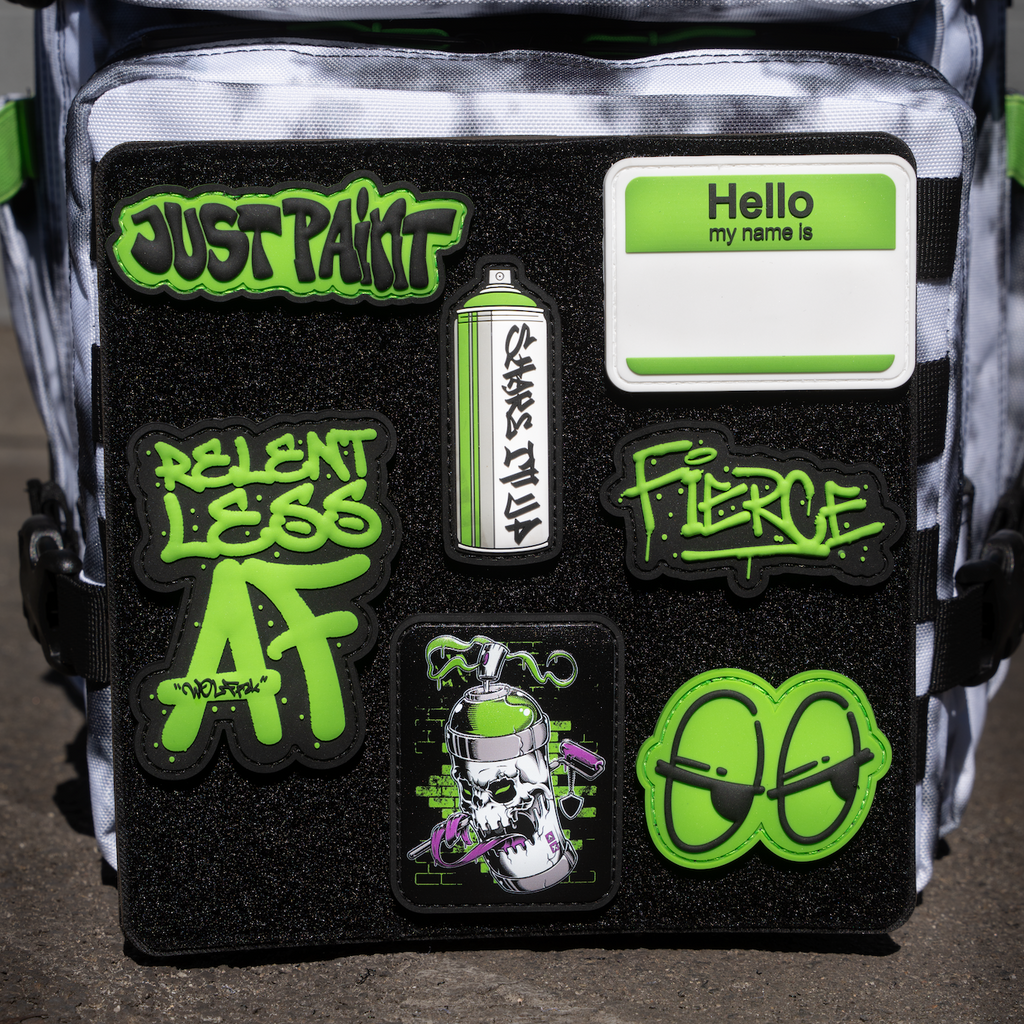 Graffiti Green All Patch Bundle