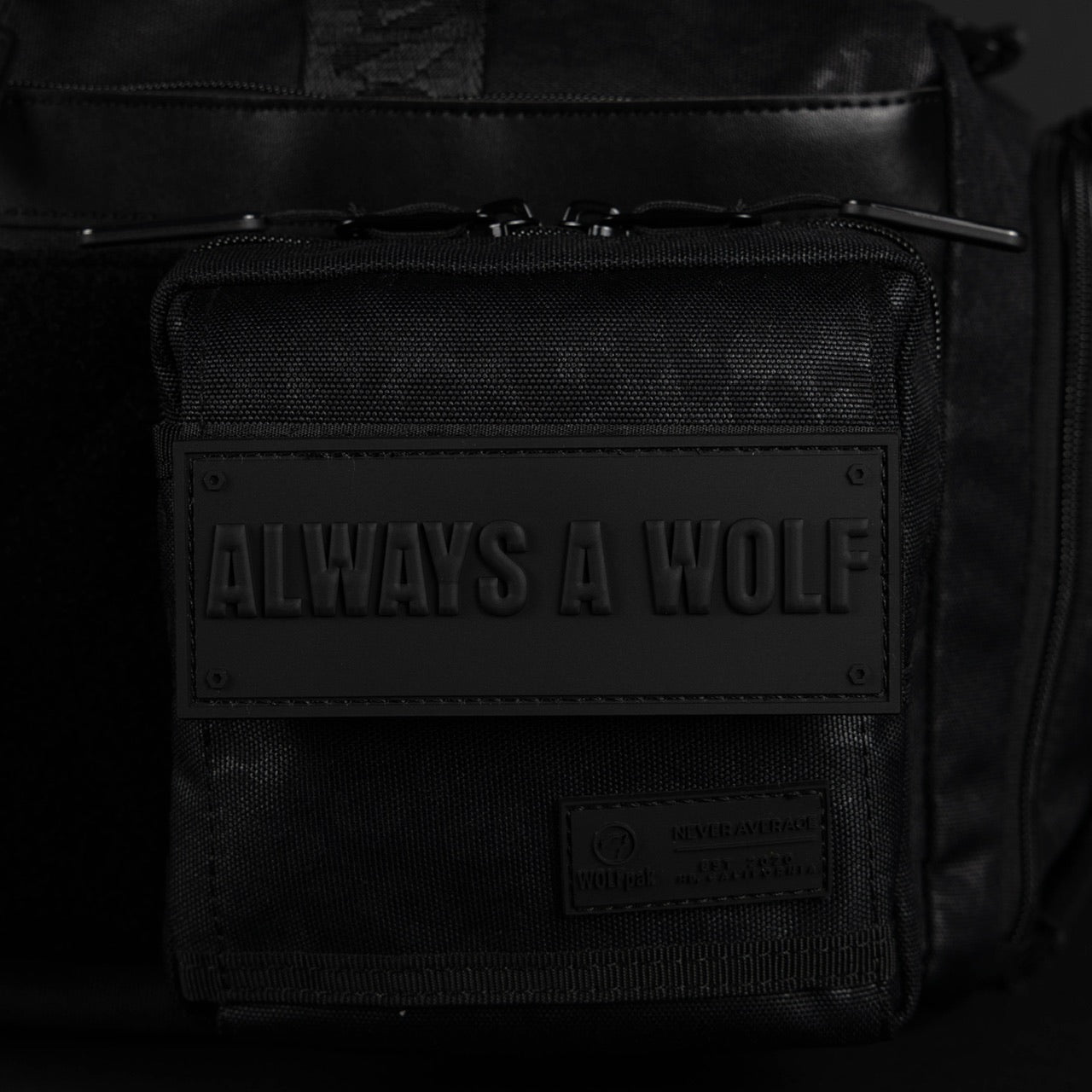 30L Perfect Duffle Bag Black Leopard