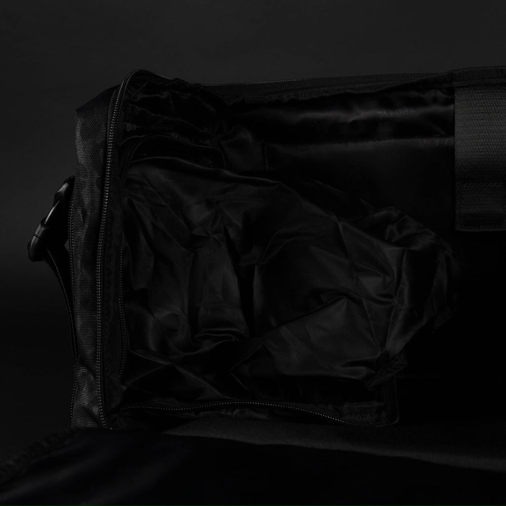 30L Perfect Duffle Bag Black Leopard