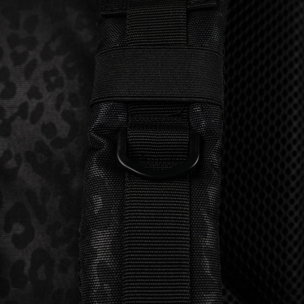 25L Backpack Black Leopard