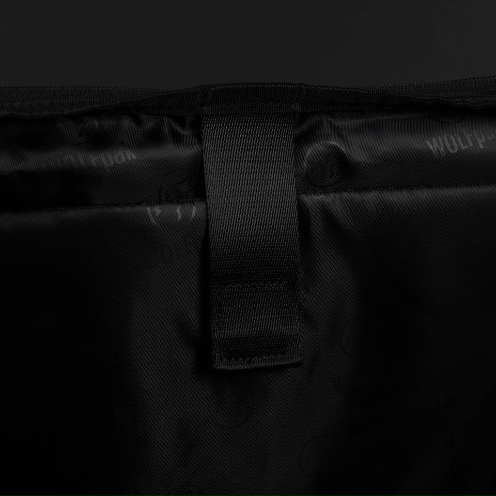 30L Perfect Duffle Bag Black Leopard