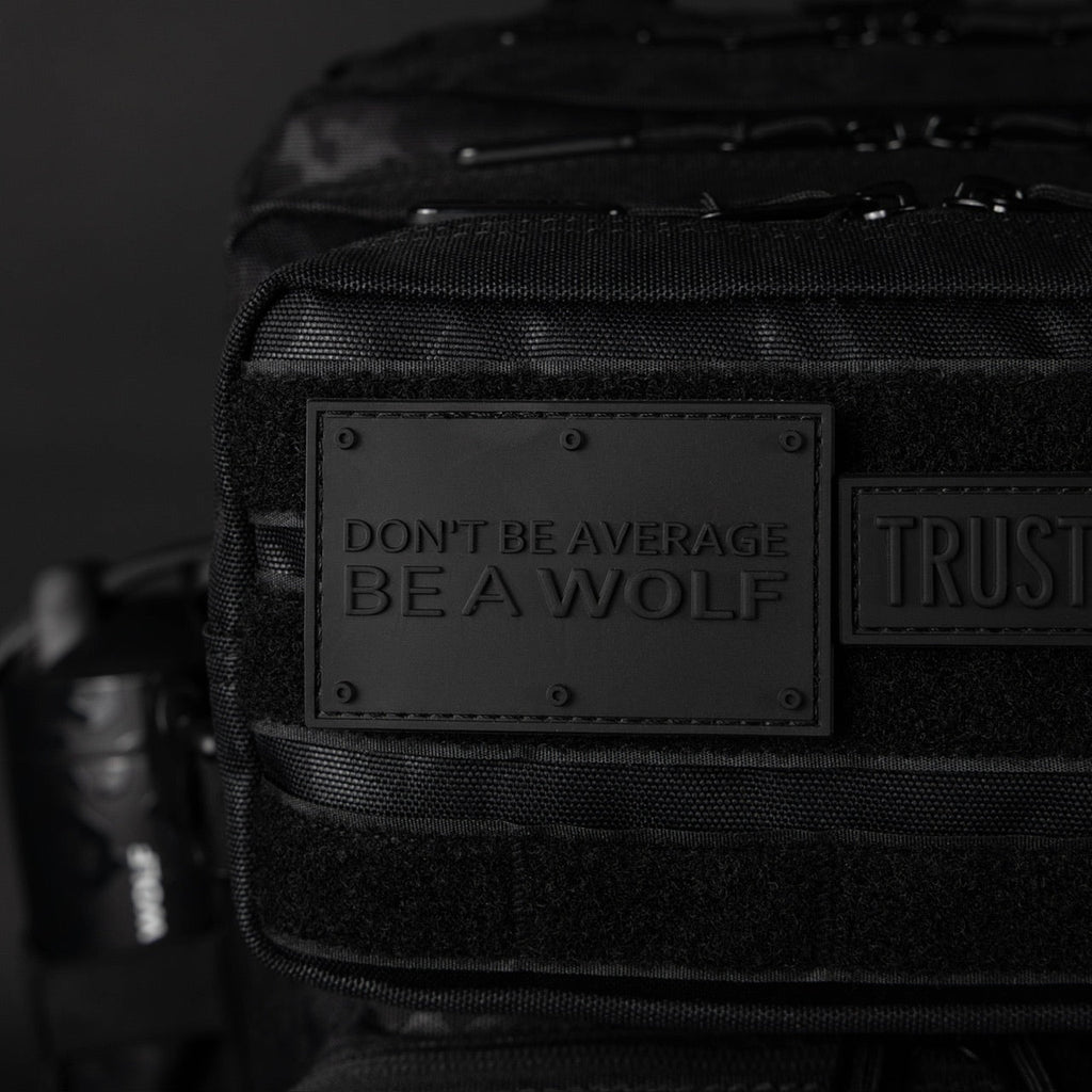 45L Backpack Black Leopard