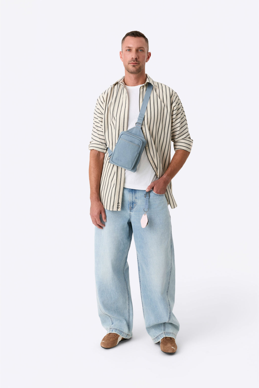 Gap x BÉIS The Sport Sling in Denim Blue